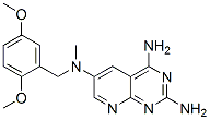 CAS#: 175354-76-4, N6-[(2,5-Dimethoxyphenyl)Methyl]-N6-Methylpyrido[5,6-e]Pyrimidine-2,4,6-Triamine