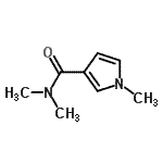 CAS#: 175544-09-9, N,N,1-Trimethyl-1H-Pyrrole-3-Carboxamide