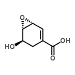 CAS#: 175546-00-6, (1R,5R,6S)-5-Hydroxy-7-Oxabicyclo[4.1.0]Hept-2-Ene-3-Carboxylic Acid