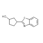 CAS#: 175610-95-4, 3-(1,3-Benzothiazol-2-Yl)Cyclopentanol