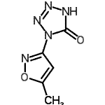 CAS 登录号：175904-79-7， 1-(5-甲基-1,2-恶唑-3-基)-1,2-二氢-5H-四唑-5-酮