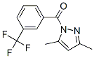 CAS#: 17605-89-9, 3,5-Dimethyl-1-[3-(Trifluoromethyl)Benzoyl]-1H-Pyrazole