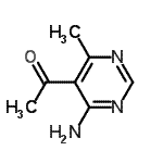 CAS 登录号：176238-53-2， 1-(4-氨基-6-甲基-5-嘧啶基)乙酮