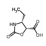 CAS 登录号：176693-27-9， (4R,5R)-4-乙基-2-氧代-1,3-恶唑烷-5-羧酸