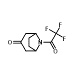 CAS 登录号：176910-42-2， 8-(三氟乙酰基)-8-氮杂双环[3.2.1]辛烷-3-酮