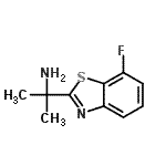 CAS 登录号：177358-43-9， 2-(7-氟-1,3-苯并噻唑-2-基)-2-丙胺