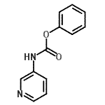 CAS#: 17738-06-6, Phenyl 3-Pyridinylcarbamate