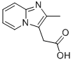 CAS 登录号：17745-07-2， 2-甲基咪唑并(1,2-a)吡啶-3-乙酸
