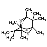 CAS#: 17749-62-1, 1,3,5,7,9,9,10,10-Octamethyl-2,4,6,8-Tetrathiatricyclo[3.3.1.1<Sup>3,7</Sup>]Decane