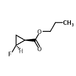 CAS#: 177564-59-9, Propyl (1S,2S)-2-Fluorocyclopropanecarboxylate