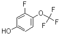 CAS 登录号：177596-38-2， 3-氟-4-(三氟甲氧基)苯酚