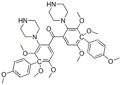 CAS#: 17766-70-0, 4-(4-Methoxyphenyl)-1-Piperazinyl(3,4,5-Trimethoxyphenyl) Ketone