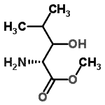 CAS#: 177770-10-4, Methyl (2R)-2-Amino-3-Hydroxy-4-Methylpentanoate