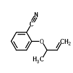 CAS#: 177780-84-6, 2-(3-Buten-2-Yloxy)Benzonitrile