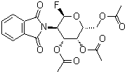 CAS 登录号：177966-56-2， [(2R,3R,4R,5R,6R)-3,4-二乙酰氧基-5-(1,3-二氧代异吲哚啉-2-基)-6-氟-四氢吡喃-2-基]甲基乙酸酯