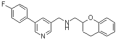 CAS#: 177975-08-5, (-)-(R)-N-(3,4-Dihydro-2H-1-Benzofuran-2-Ylmethyl)-N-[5-(4-Fluorophenyl)-3-Pyridylmethyl]Amine