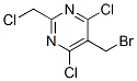 CAS#: 1780-35-4, 5-(Bromomethyl)-4,6-Dichloro-2-(Chloromethyl)Pyrimidine