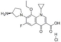 CAS#: 178174-17-9, 7-(3-Aminopyrrolidin-1-Yl)-1-Cyclopropyl-8-Ethoxy-6-Fluoro-4-Oxoquinoline-3-Carboxylic Acid Hydrochloride