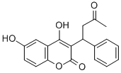 CAS 登录号：17834-02-5， 4,6-二羟基-3-(3-氧代-1-苯基丁基)-2H-1-苯并吡喃-2-酮