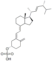 CAS 登录号：1784-46-9， 维他命D2硫酸盐