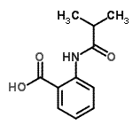 CAS#: 17840-96-9, 2-(Isobutyrylamino)Benzoic Acid