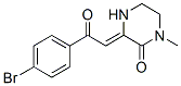 CAS#: 178408-21-4, (3Z)-3-[2-(4-Bromophenyl)-2-Oxoethylidene]-1-Methylpiperazin-2-One