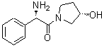 CAS#: 178419-59-5, (2S)-2-Amino-1-[(3S)-3-Hydroxy-1-Pyrrolidinyl]-2-Phenylethanone