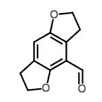CAS 登录号：178557-13-6， 2,3,6,7-四氢呋喃并[2,3-f][1]苯并呋喃-4-甲醛