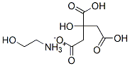 CAS 登录号：17863-38-6， (2-羟基乙基)铵柠檬酸二氢盐
