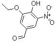 CAS 登录号：178686-24-3， 3-乙氧基-4-羟基-5-硝基苯甲醛
