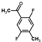 CAS 登录号：178696-17-8， 1-(2,5-二氟-4-甲基-苯基)乙酮