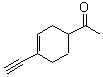 CAS 登录号：178742-84-2， 1-(4-乙炔基-3-环己烯-1-基)乙酮