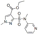 CAS#: 178879-98-6, Ethyl 1-Methyl-3-(Methyl-Pyridin-3-Ylsulfamoyl)Pyrazole-4-Carboxylate
