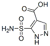 CAS 登录号：178880-04-1， 3-氨基磺酰基-2H-吡唑-4-羧酸