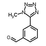 CAS#: 179056-02-1, 3-(1-Methyl-1H-Tetrazol-5-Yl)Benzaldehyde