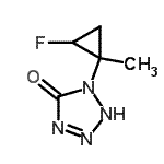CAS 登录号：179101-32-7， 1-(2-氟-1-甲基环丙基)-1,2-二氢-5H-四唑-5-酮