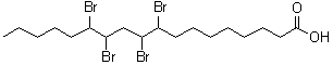 CAS#: 1794-89-4, 9,10,12,13-Tetrabromostearic Acid