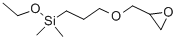 CAS 登录号：17963-04-1， 2-[[3-(乙氧基二甲基硅烷基)丙氧基]甲基]-环氧乙烷