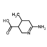 CAS#: 179684-38-9, 6-Amino-4-Methyl-2,3,4,5-Tetrahydro-3-Pyridinecarboxylic Acid