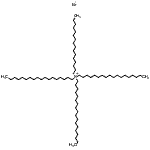 CAS 登录号：179737-01-0， N-十六烷基-N,N-二(十八烷基)-1-十八烷铵溴化物