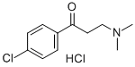CAS 登录号：1798-83-0， 1-(4-氯苯基)-3-(二甲基氨基)-1-丙酮盐酸盐(1:1)