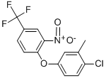 CAS 登录号：1799-97-9， 4-(4-氯-3-甲基苯氧基)-3-硝基三氟甲苯