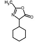 CAS#: 180200-83-3, 4-Cyclohexyl-2-Methyl-1,3-Oxazol-5(4H)-One