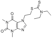 CAS#: 180301-43-3, 2-(1,3-Dimethyl-2,6-Dioxopurin-7-Yl)Ethyl Diethylaminomethanedithioate
