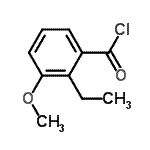 CAS 登录号：180341-36-0， 2-乙基-3-甲氧基苯甲酰氯