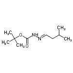 CAS#: 180462-76-4, 2-Methyl-2-Propanyl (2E)-2-(3-Methylbutylidene)Hydrazinecarboxylate