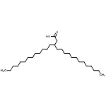 CAS 登录号：180476-36-2， 3-十三烷基十六烷酸