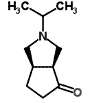 CAS 登录号：180482-20-6， (3aS,6aR)-2-异丙基六氢环戊并[c]吡咯-4(1H)-酮