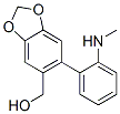 CAS#: 1805-78-3, 6-[2-(Methylamino)Phenyl]-1,3-Benzodioxole-5-Methanol