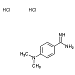 CAS 登录号：180507-22-6， 4-(二甲基氨基)苯甲脒二盐酸盐